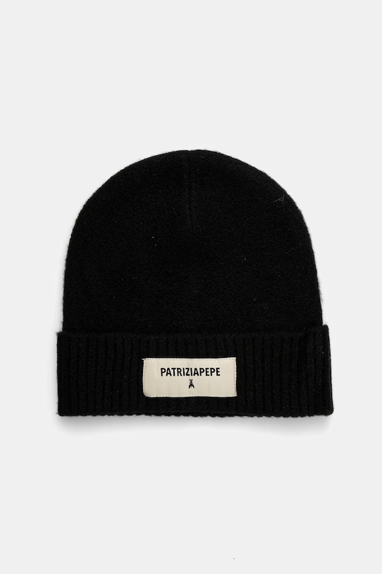 Шапка с добавлением шерсти Patrizia Pepe, черный
Шапка с добавлением шерсти Patrizia Pepe, черный