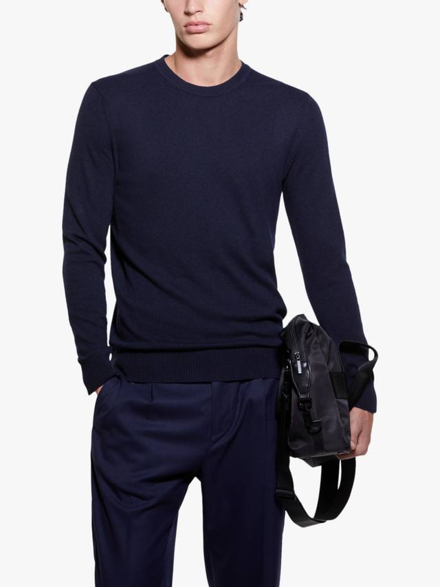 Свитер с круглым вырезом из смеси шерсти и кашемира SISLEY, Navy
Свитер с круглым вырезом из смеси шерсти и кашемира SISLEY, Navy