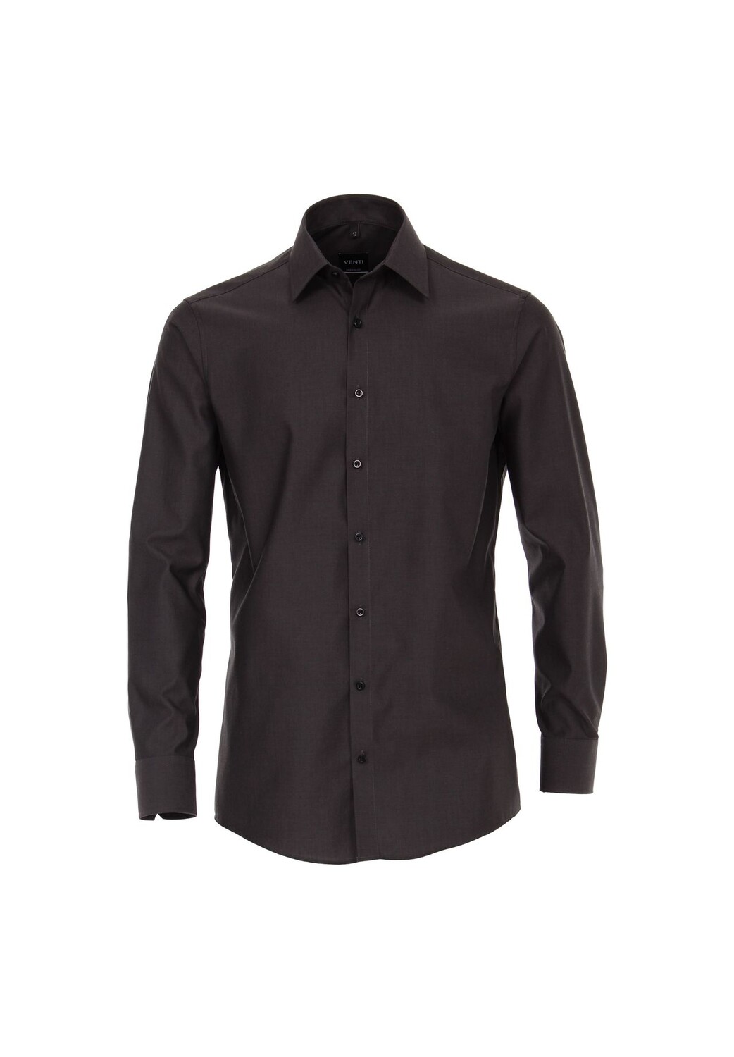 Мужская деловая рубашка однотонного современного кроя Venti, темно-серый
Мужская деловая рубашка однотонного современного кроя Venti, темно-серый
