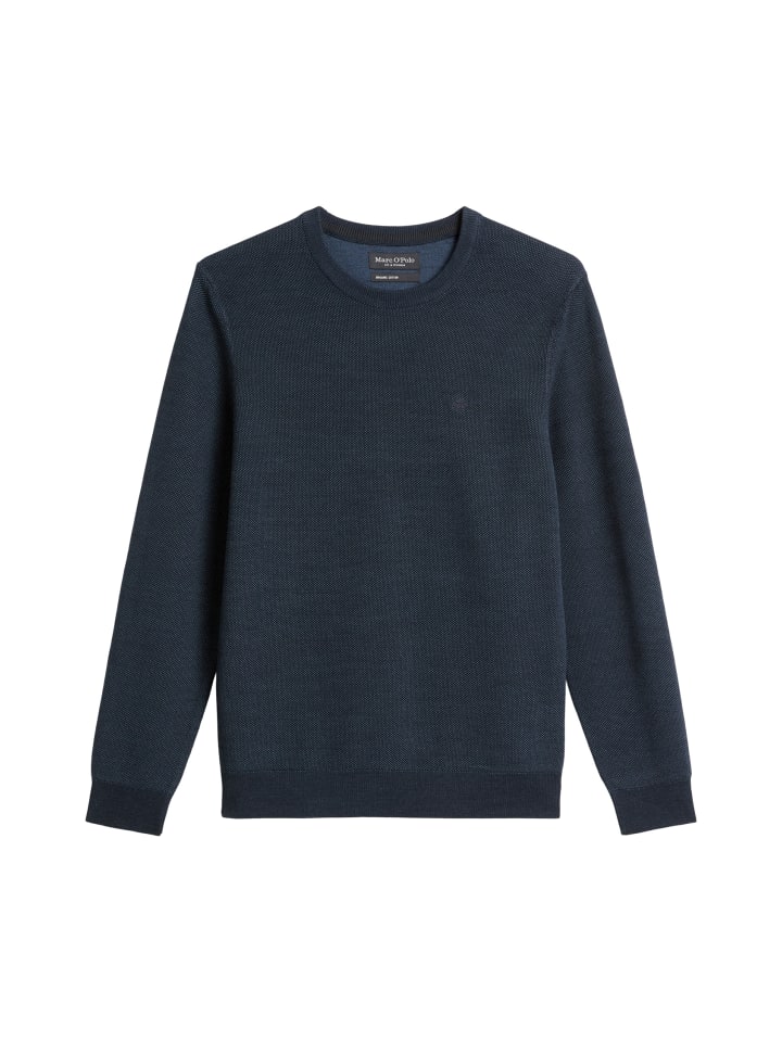Marc O'Polo Обычный свитер темно-синего меланжевого цвета
Marc O'Polo Обычный свитер темно-синего меланжевого цвета