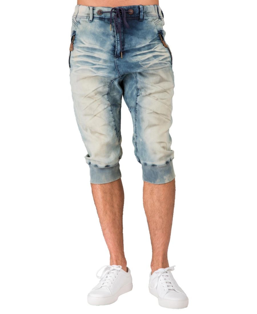 Мужские джинсовые спортивные шорты-капри из высококачественного трикотажа Level 7, Medium blue
Мужские джинсовые спортивные шорты-капри из высококачественного трикотажа Level 7, Medium blue