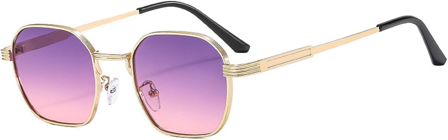 Ретро-солнцезащитные очки для женщин, модные, черные с градиентом, металлическая оправа, разноцветные, в стиле панк, защита от УФ-излучения UV400 TVTBBVV, Gold-graypink
Ретро-солнцезащитные очки для женщин, модные, черные с градиентом, металлическая оправа, разноцветные, в стиле панк, защита от УФ-излучения UV400 TVTBBVV, Gold-graypink