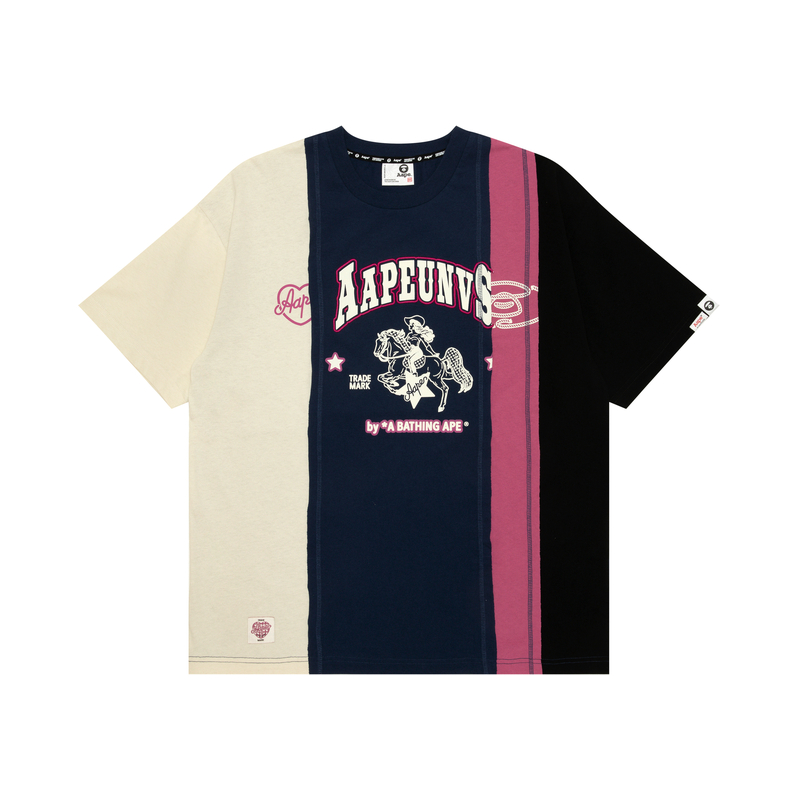 Футболка *A Bathing APE с цветными блоками Aape, синий
Футболка *A Bathing APE с цветными блоками Aape, синий