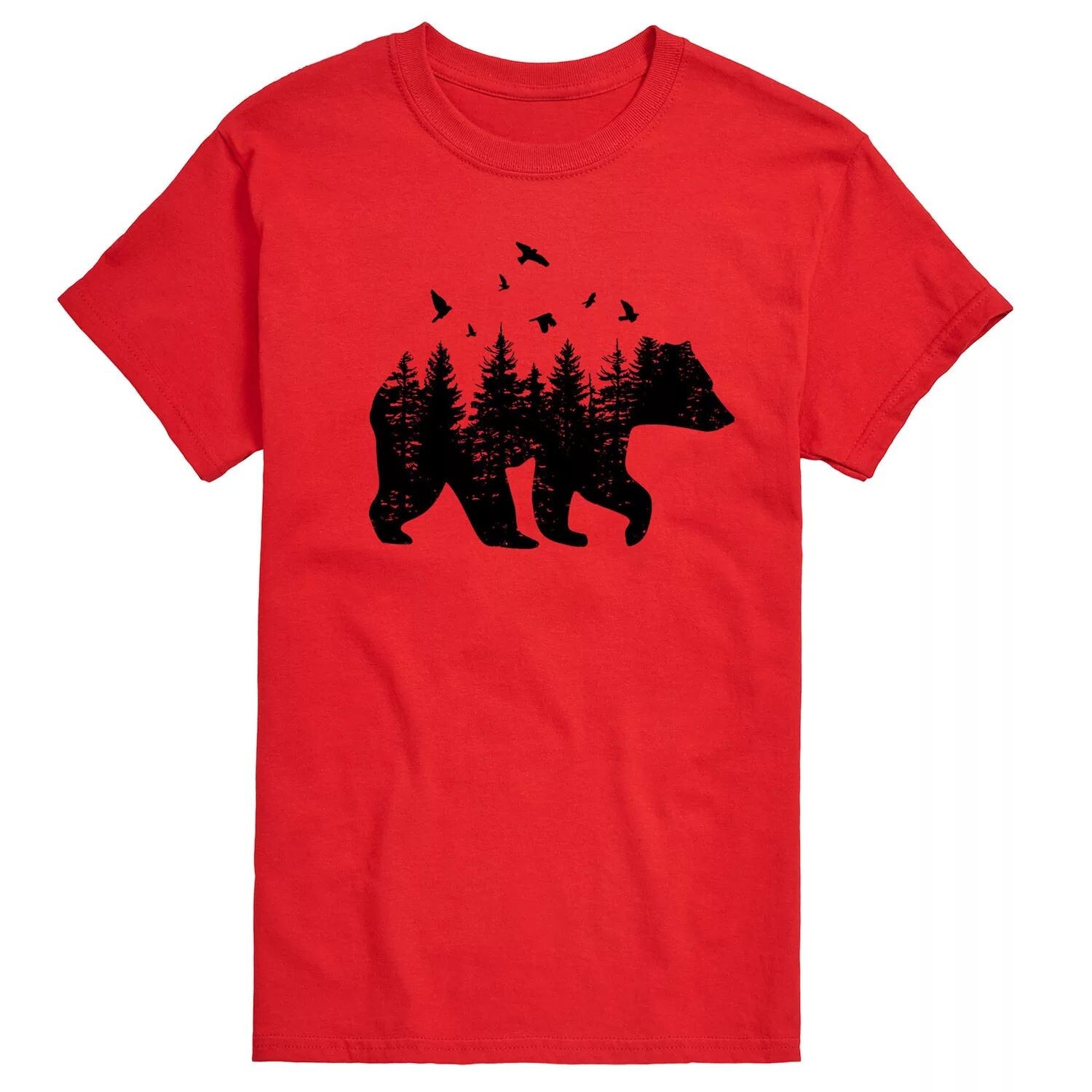 Футболка с большим и высоким лесным медведем Licensed Character, красный
Футболка с большим и высоким лесным медведем Licensed Character, красный