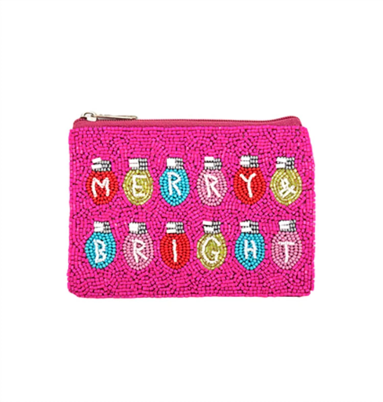 Веселая и яркая сумка для монет в розовом цвете Eclai
Веселая и яркая сумка для монет в розовом цвете Eclai