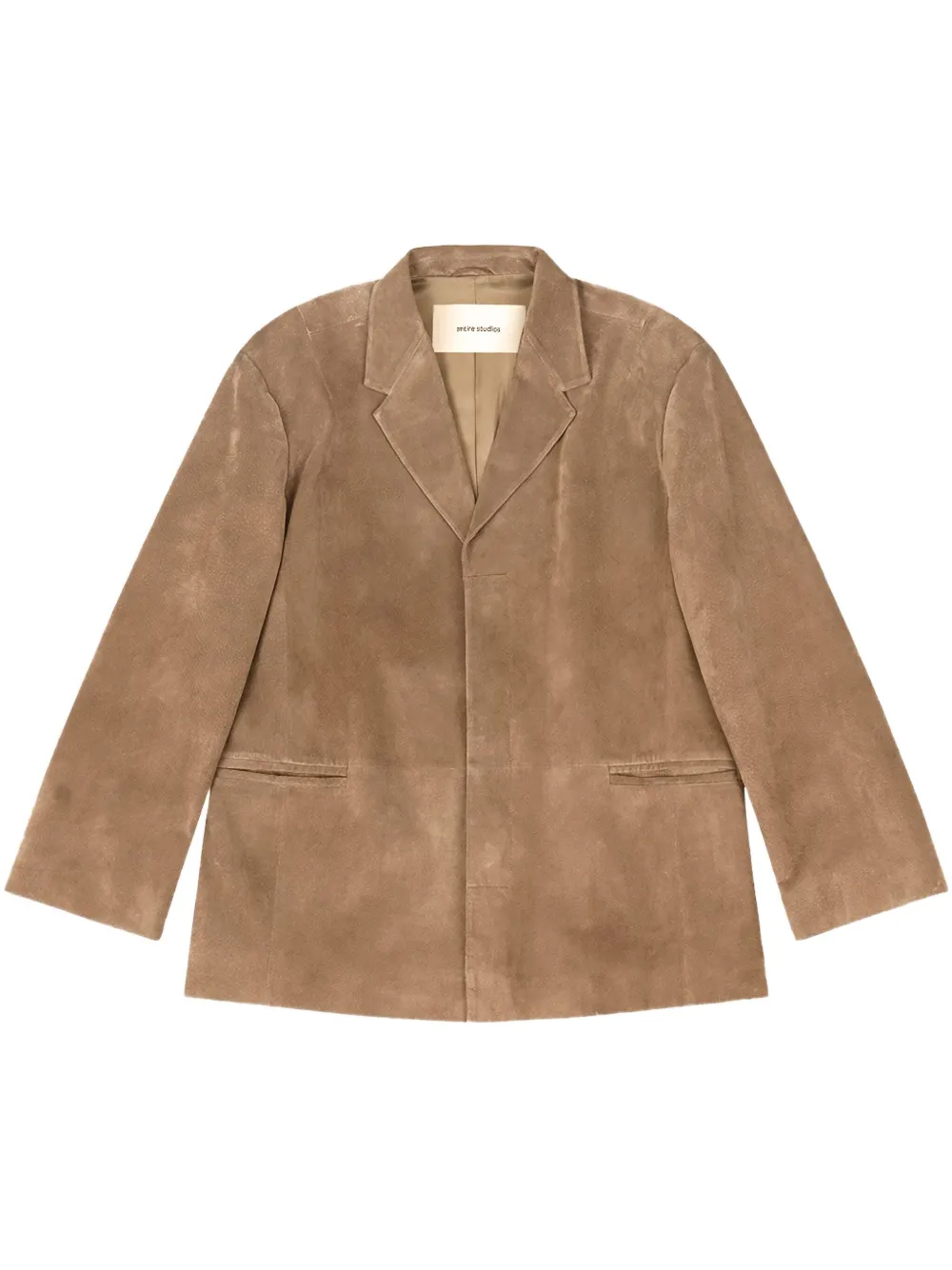 Однобортный блейзер ENTIRE STUDIOS, нейтральный
Однобортный блейзер ENTIRE STUDIOS, нейтральный