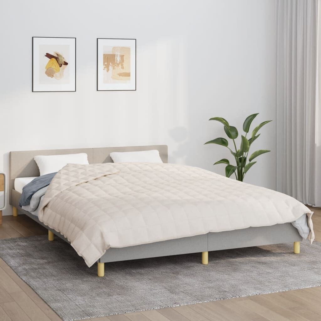 Одеяло утяжеленное светло-кремовое 220х260 см, ткань 11 кг. DKD HOME DECOR, серый
Одеяло утяжеленное светло-кремовое 220х260 см, ткань 11 кг. DKD HOME DECOR, серый