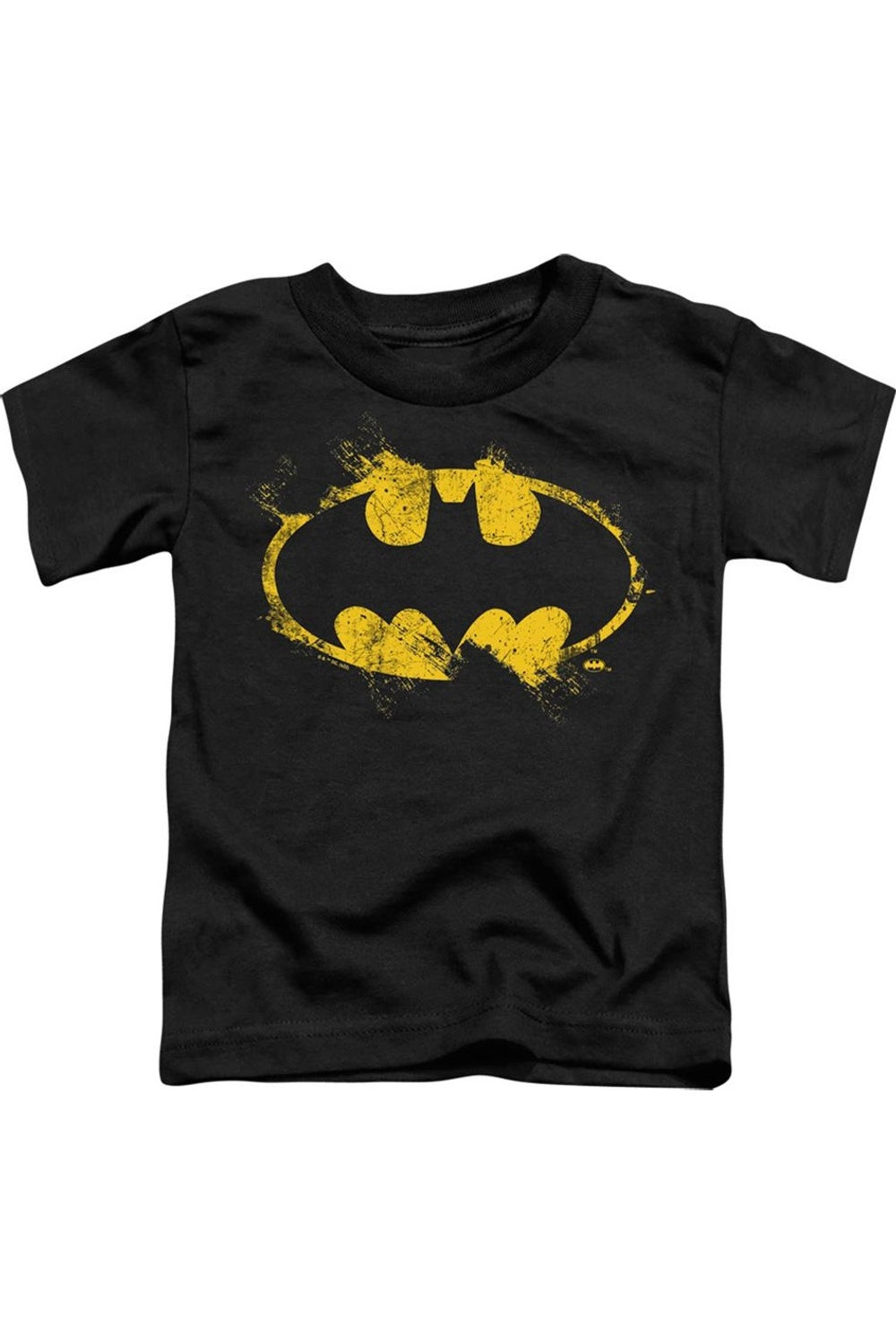 Футболка с коротким рукавом для малышей с логотипом Batman в виде валика Gildan, черный
Футболка с коротким рукавом для малышей с логотипом Batman в виде валика Gildan, черный