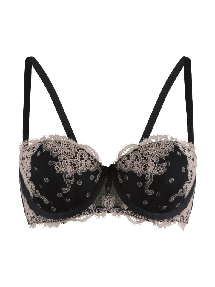 Бюстгальтер-балконет Linga Dore Balconet BH Trägerlos, черный
Бюстгальтер-балконет Linga Dore Balconet BH Trägerlos, черный