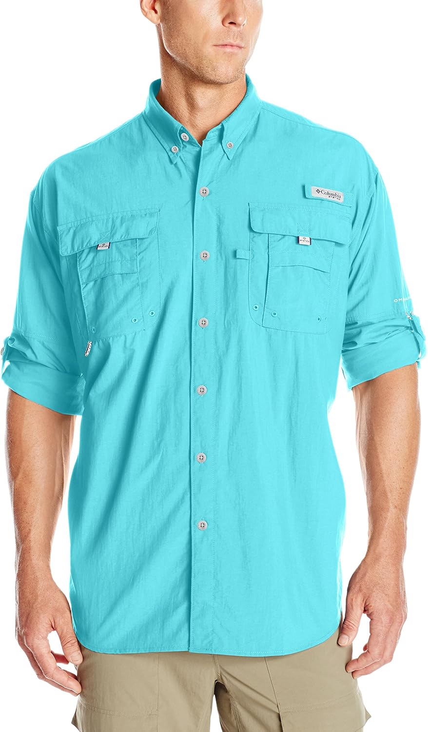 Columbia Мужская рубашка PFG Bahama II с длинным рукавом, Opal Blue
Columbia Мужская рубашка PFG Bahama II с длинным рукавом, Opal Blue