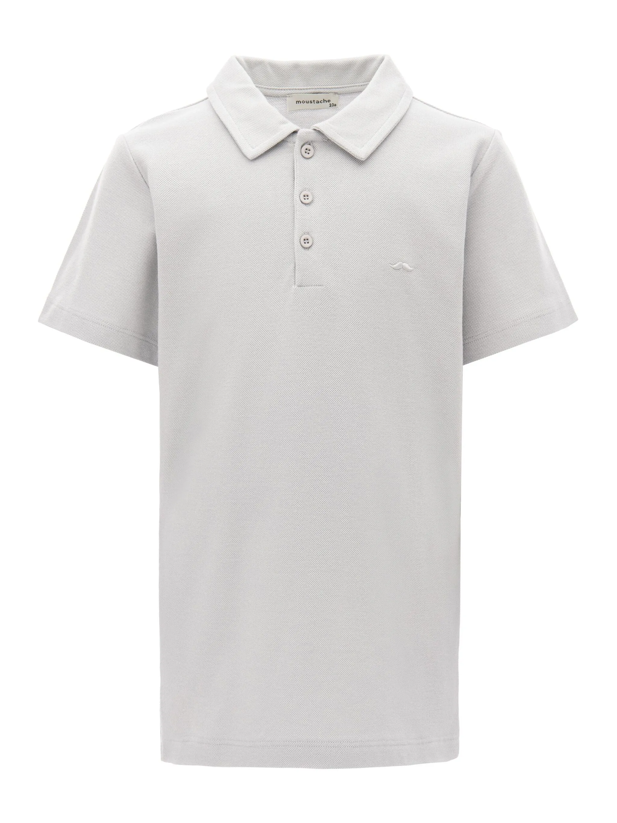 Рубашка поло с вышитым логотипом Moustache, серый
Рубашка поло с вышитым логотипом Moustache, серый