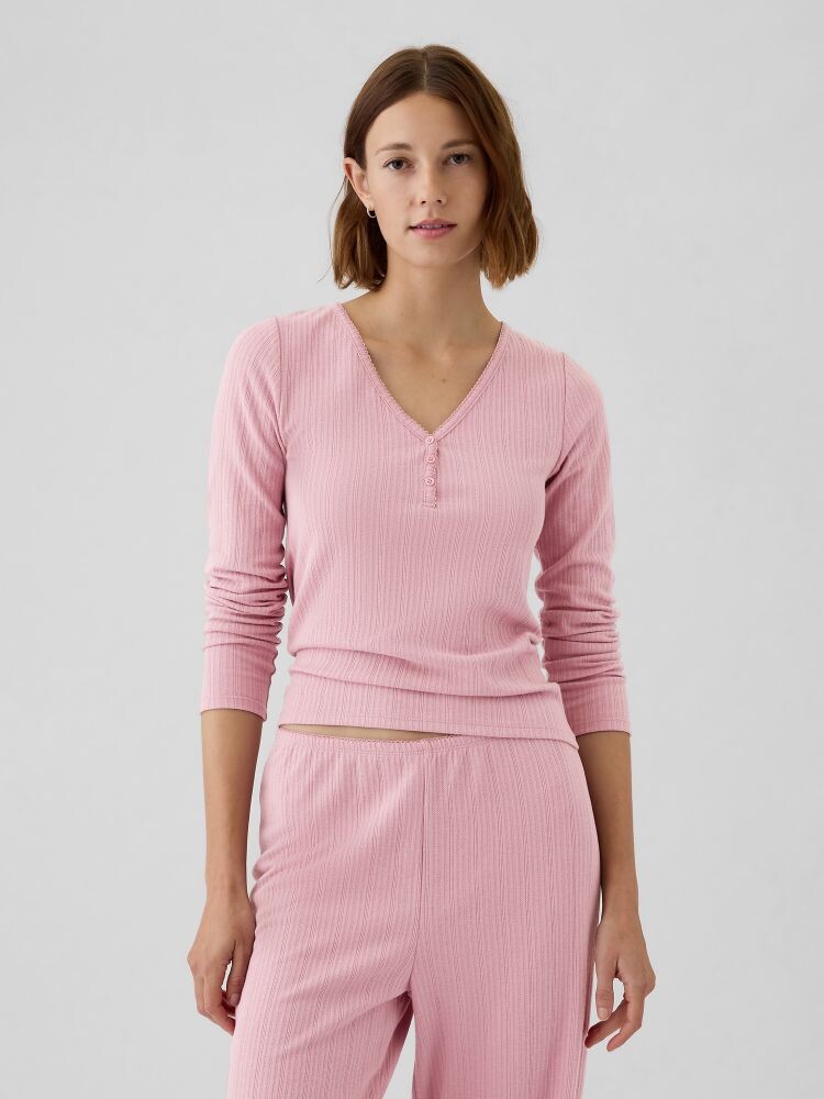 Пижамный топ Gap, розовый
Пижамный топ Gap, розовый