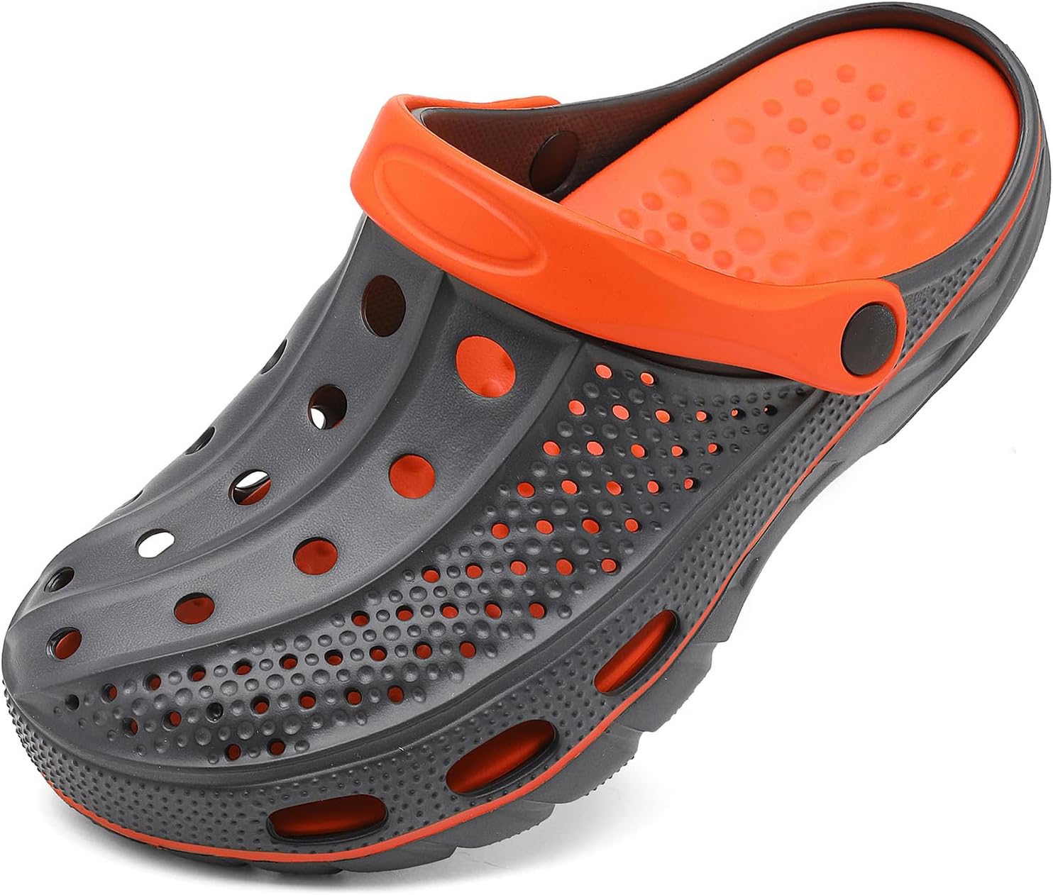 Мужские и женские сабо ChayChax с поддержкой свода стопы, садовые туфли, и пляжные шлепанцы с съемной стелькой, оранжевый/серый
Мужские и женские сабо ChayChax с поддержкой свода стопы, садовые туфли, и пляжные шлепанцы с съемной стелькой, оранжевый/серый