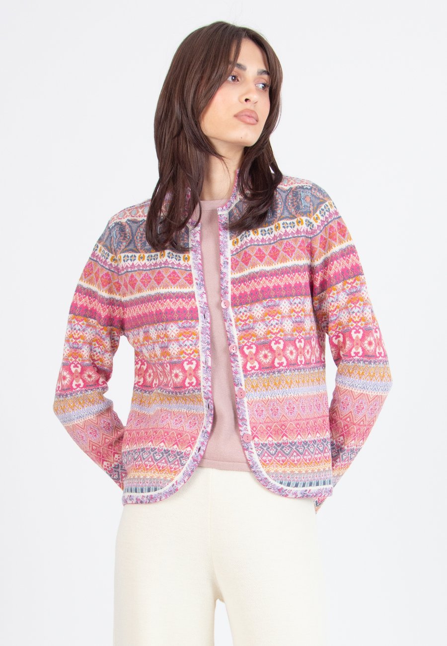 Кардиган Ivko JACQUARD RE-DANDY PATTERN, Light Pink
Кардиган Ivko JACQUARD RE-DANDY PATTERN, Light Pink