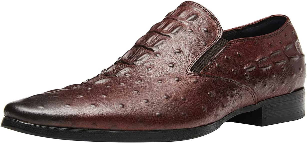 Мужские лоферы Santimon Casual с острым носком, на пуговицах, из натуральной кожи с аллигаторским тиснением, лаковые, для моды, бизнеса, свадьбы, вечеринки и официальных мероприятий, бордовый
Мужские лоферы Santimon Casual с острым носком, на пуговицах, из натуральной кожи с аллигаторским тиснением, лаковые, для моды, бизнеса, свадьбы, вечеринки и официальных мероприятий, бордовый