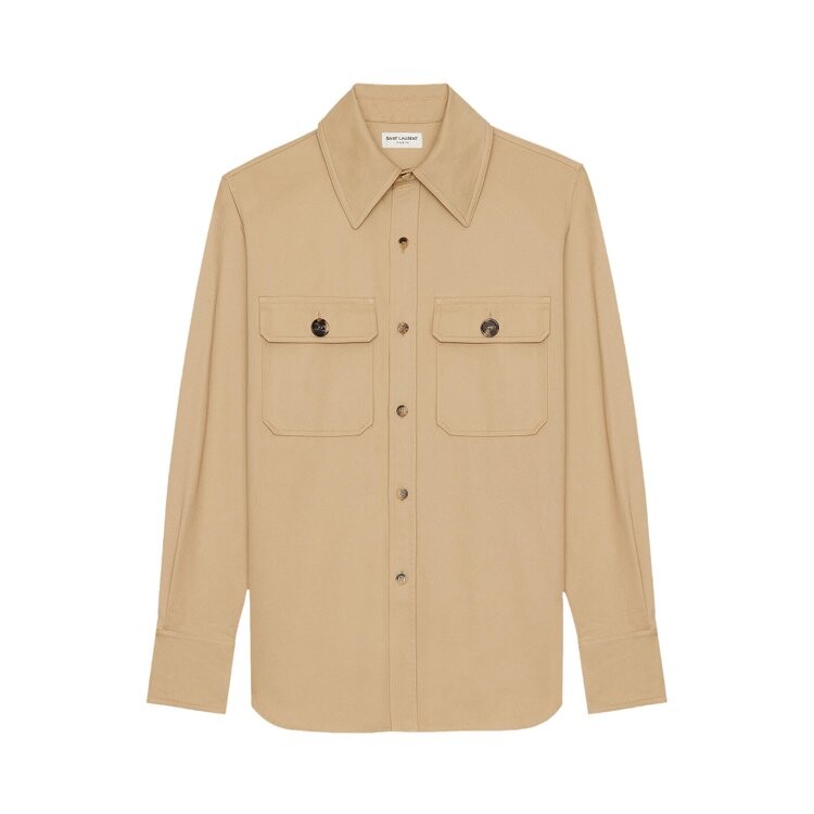 Рубашка Saint Laurent Saharienne Shirt, бежевый, Коричневый, Рубашка Saint Laurent Saharienne Shirt, бежевый
Рубашка Saint Laurent Saharienne Shirt, бежевый, Коричневый, Рубашка Saint Laurent Saharienne Shirt, бежевый