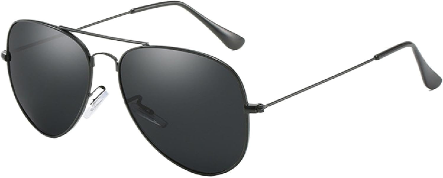 Солнцезащитные очки с защитой от УФ-излучения UV400 | Металлическая оправа | Для женщин и мужчин | Для занятий спортом на открытом воздухе и вождения DSVIGF, Black Black
Солнцезащитные очки с защитой от УФ-излучения UV400 | Металлическая оправа | Для женщин и мужчин | Для занятий спортом на открытом воздухе и вождения DSVIGF, Black Black