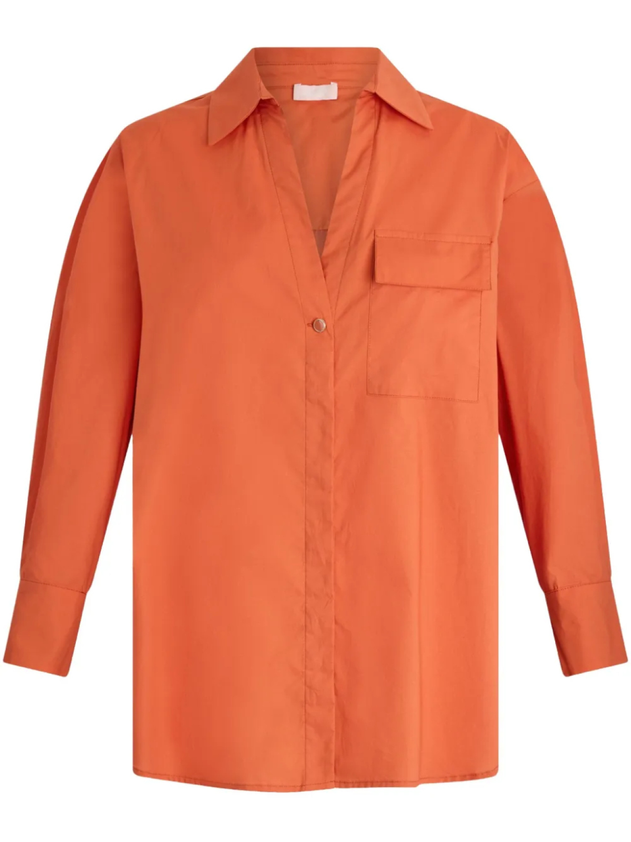 LIU JO хлопковая рубашка, оранжевый 
LIU JO хлопковая рубашка, оранжевый