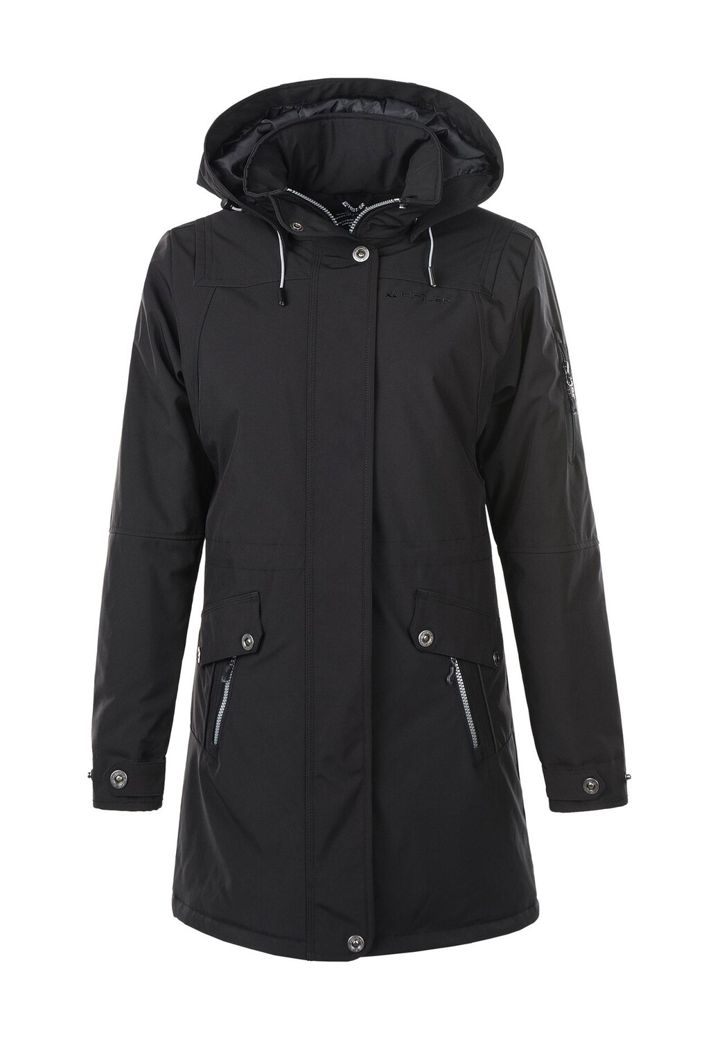Куртка из софтшелла NAMOL с водяным столбом 10 000 мм WHISTLER, черный
Куртка из софтшелла NAMOL с водяным столбом 10 000 мм WHISTLER, черный
