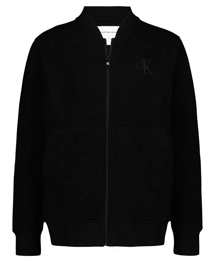 Мальчиковая куртка-бомбер из овечьей шерсти с молнией и оттоманкой для возраста 8-20 лет Calvin Klein, черный
Мальчиковая куртка-бомбер из овечьей шерсти с молнией и оттоманкой для возраста 8-20 лет Calvin Klein, черный