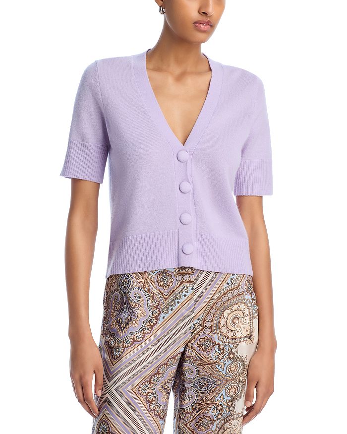 Солен Кардиган из кашемира Veronica Beard, фиолетовый
Солен Кардиган из кашемира Veronica Beard, фиолетовый