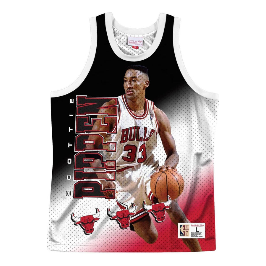 Джерси Mitchell & Ness x NBA Chicago Bulls Behind The Back Jersey 'Scottie Pippen 33', красный
Джерси Mitchell & Ness x NBA Chicago Bulls Behind The Back Jersey 'Scottie Pippen 33', красный