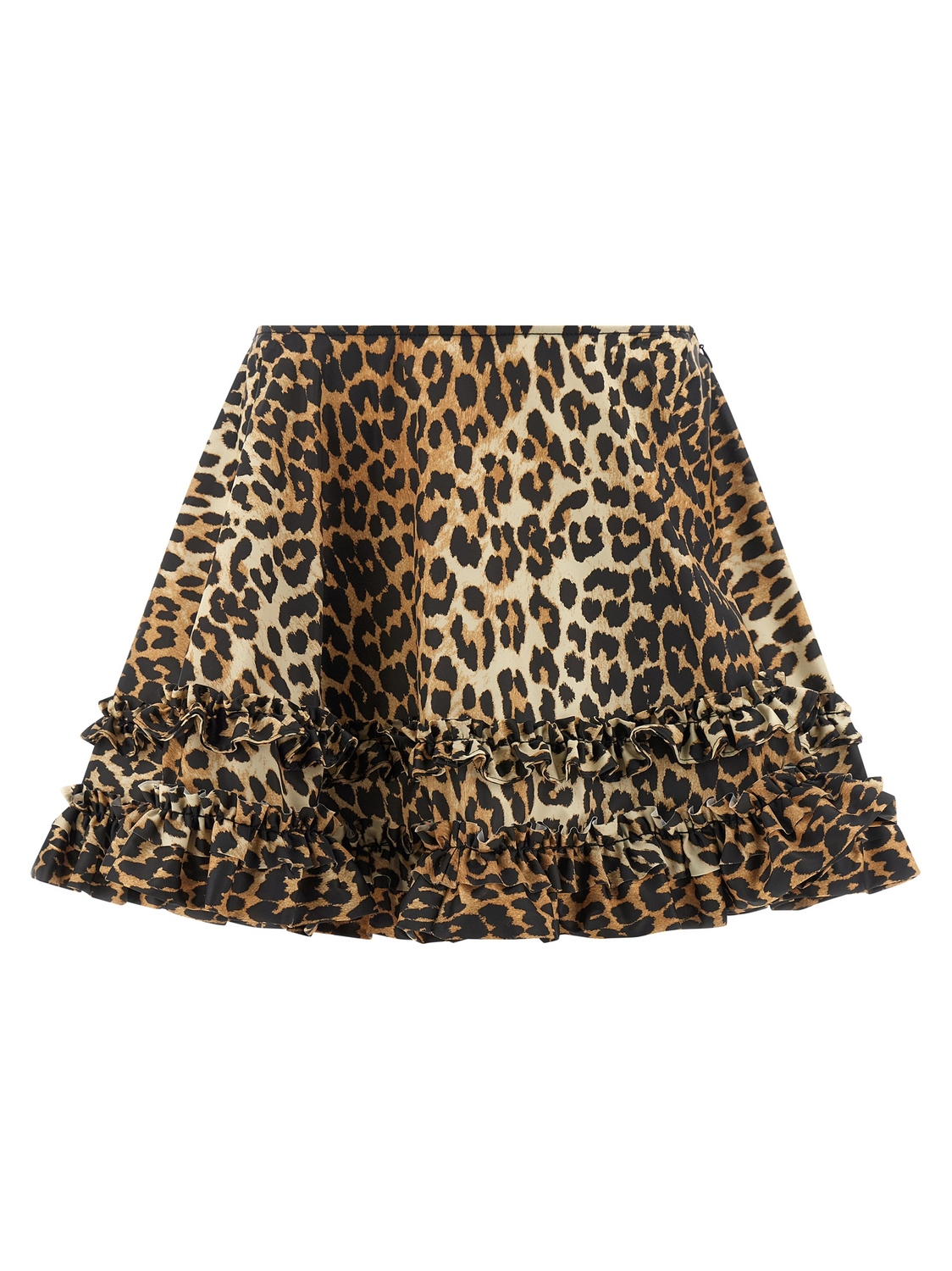 Юбка «Leopard Duchesse Nylon Mini Frill» GANNI, коричневый
Юбка «Leopard Duchesse Nylon Mini Frill» GANNI, коричневый