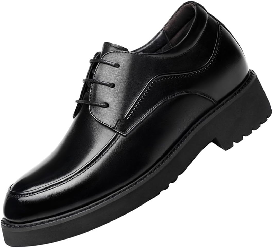 Мужские туфли VIBLiSS Invisible с эффектом увеличения роста, кожаные оксфорды на шнуровке, деловые туфли с противоскользящей подошвой, на 10 см, для офиса и свадьбы, черный
Мужские туфли VIBLiSS Invisible с эффектом увеличения роста, кожаные оксфорды на шнуровке, деловые туфли с противоскользящей подошвой, на 10 см, для офиса и свадьбы, черный