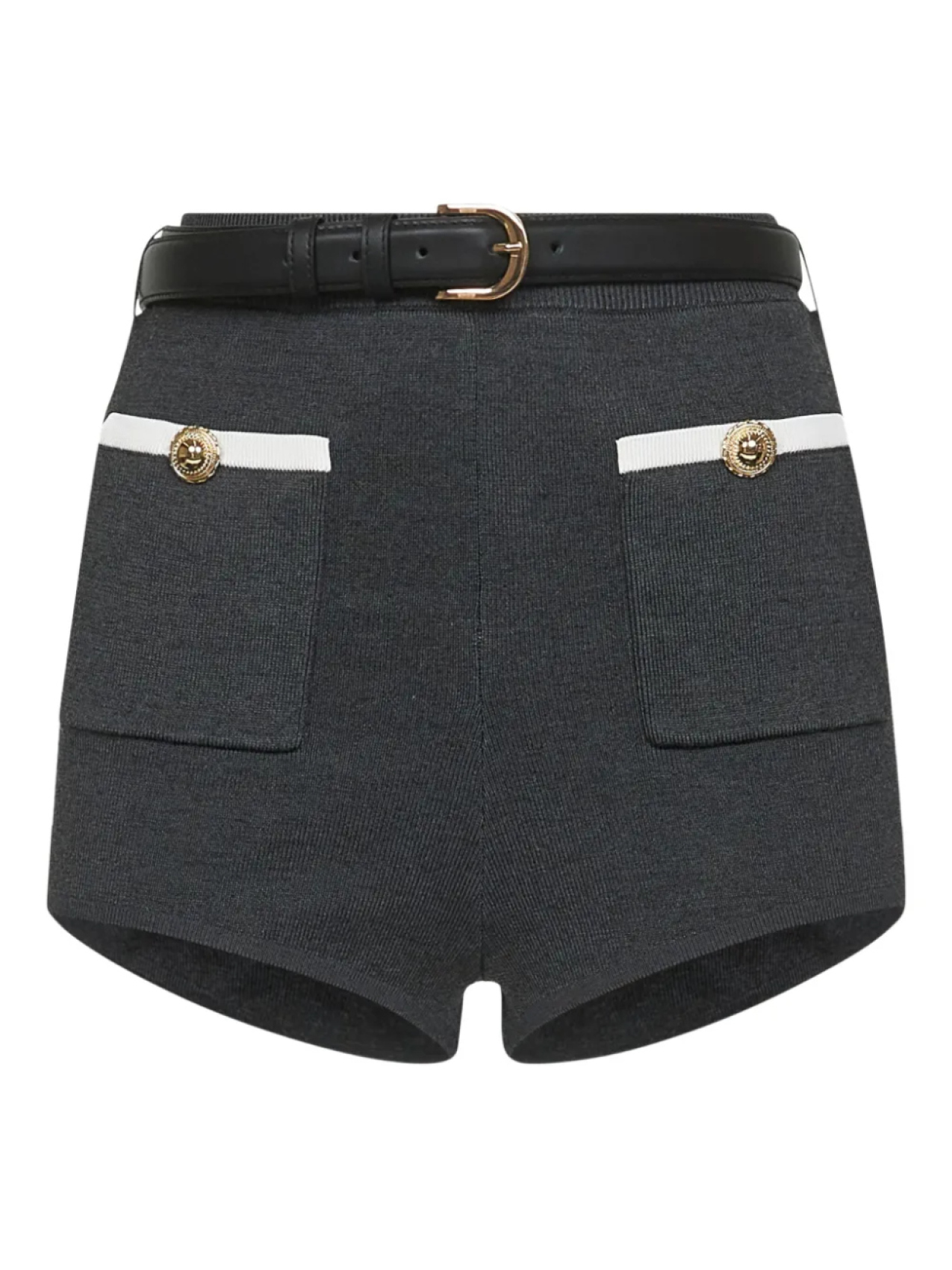 Self-Portrait шорты с эластичным поясом, серый
Self-Portrait шорты с эластичным поясом, серый