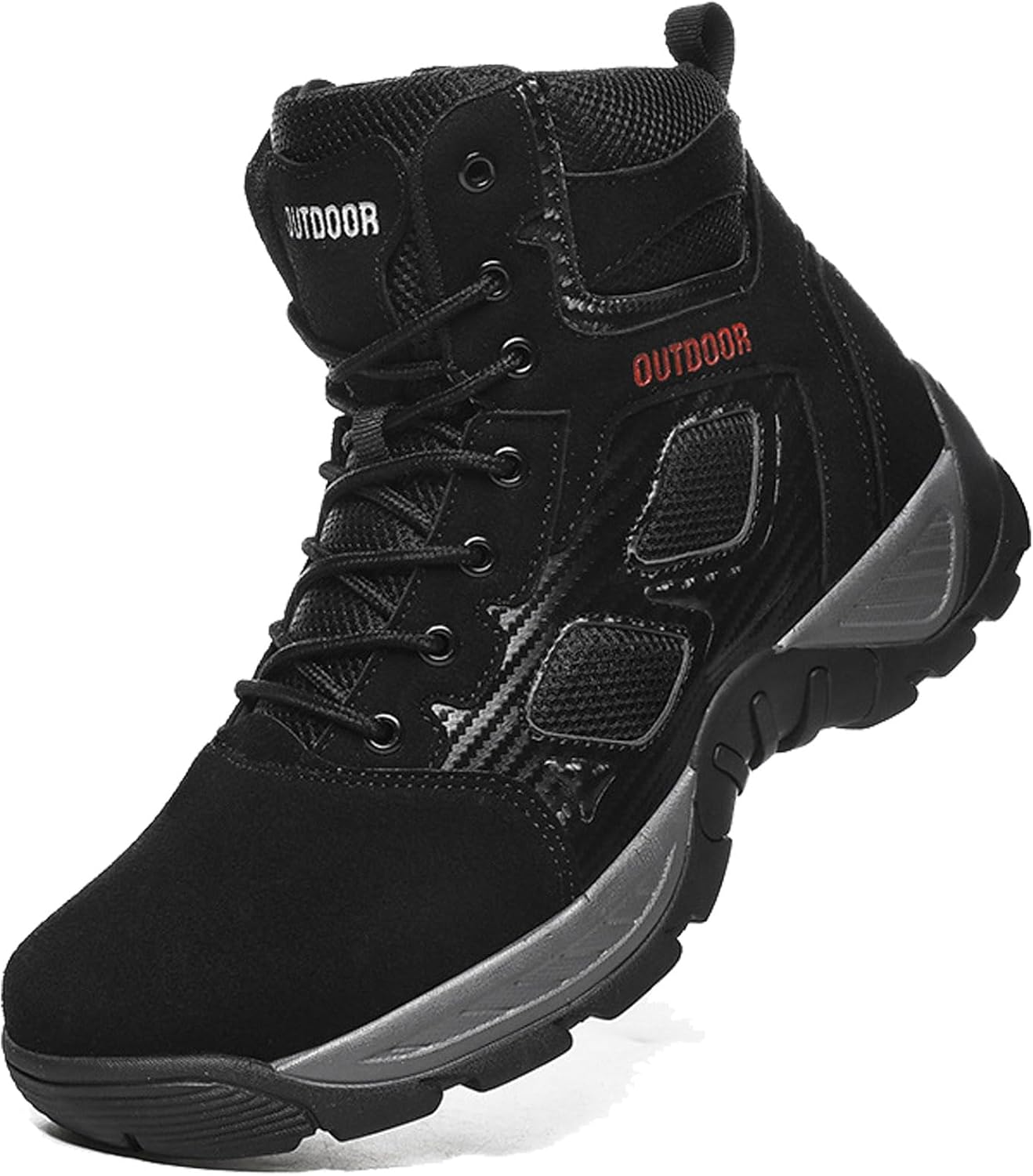 Мужские тактические ботинки Zivopah Легкие походные и мотоциклетные ботинки из замши и кожи для работы и армии, черный
Мужские тактические ботинки Zivopah Легкие походные и мотоциклетные ботинки из замши и кожи для работы и армии, черный