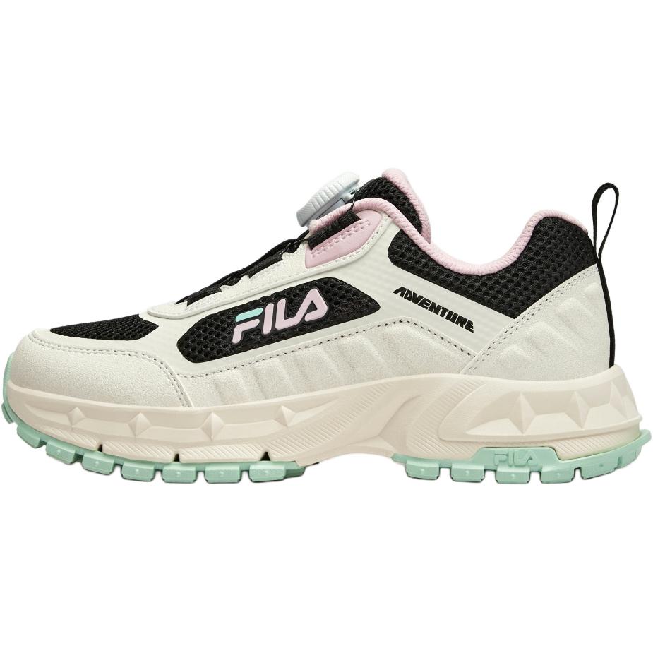 Легкие амортизирующие низкие детские кроссовки для активного отдыха FILA KIDS, черный/белый 
Легкие амортизирующие низкие детские кроссовки для активного отдыха FILA KIDS, черный/белый