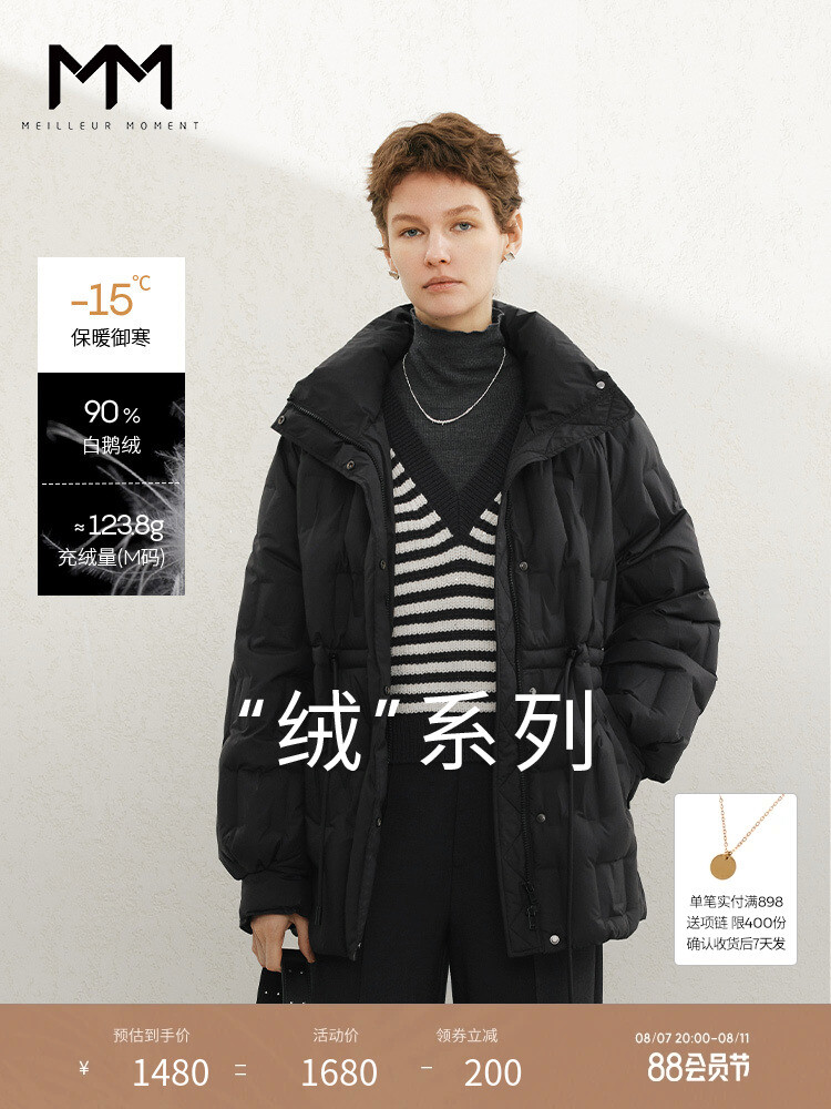 Пуховик Mai Meng с капюшоном, черный
Пуховик Mai Meng с капюшоном, черный