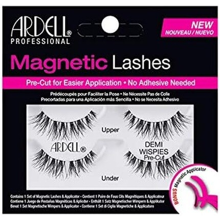 Магнитные ресницы Demi Wispies серии Magnetic с аппликатором, многоразовые, Ardell
Магнитные ресницы Demi Wispies серии Magnetic с аппликатором, многоразовые, Ardell