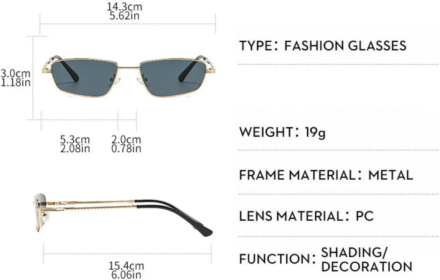 Willochra Винтажные прямоугольные металлические женские солнцезащитные очки UV400 Модные градиентные очки UV400 Мужские солнцезащитные очки неправильной формы, C4
Willochra Винтажные прямоугольные металлические женские солнцезащитные очки UV400 Модные градиентные очки UV400 Мужские солнцезащитные очки неправильной формы, C4