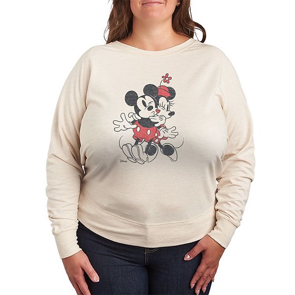 Футболка с длинным рукавом Mickey & Minnie Mouse в стиле винтаж, Plus size Disney
Футболка с длинным рукавом Mickey & Minnie Mouse в стиле винтаж, Plus size Disney