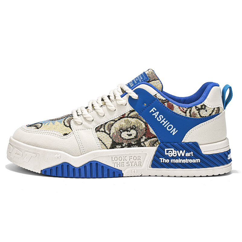 Boogie Bear Амортизирующие нескользящие износостойкие поддерживающие сбалансированные низкие кеды мужские бело-голубые, цвет White Blue
Boogie Bear Амортизирующие нескользящие износостойкие поддерживающие сбалансированные низкие кеды мужские бело-голубые, цвет White Blue