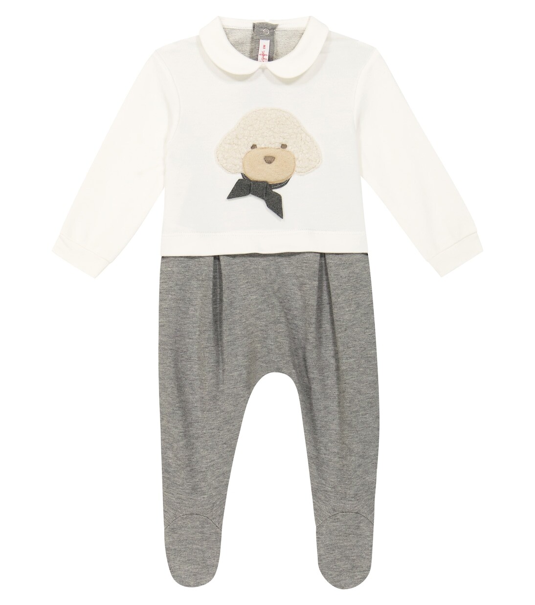 Детский комбинезон из смесового хлопка Il Gufo, серый
Детский комбинезон из смесового хлопка Il Gufo, серый