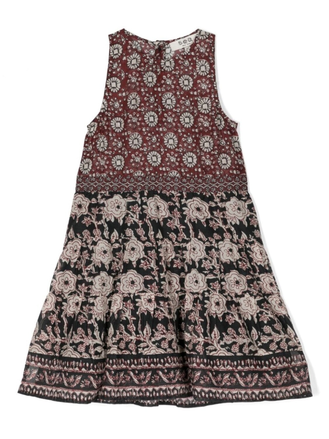 Ярусное платье Danae с цветочным принтом Sea, черный
Ярусное платье Danae с цветочным принтом Sea, черный