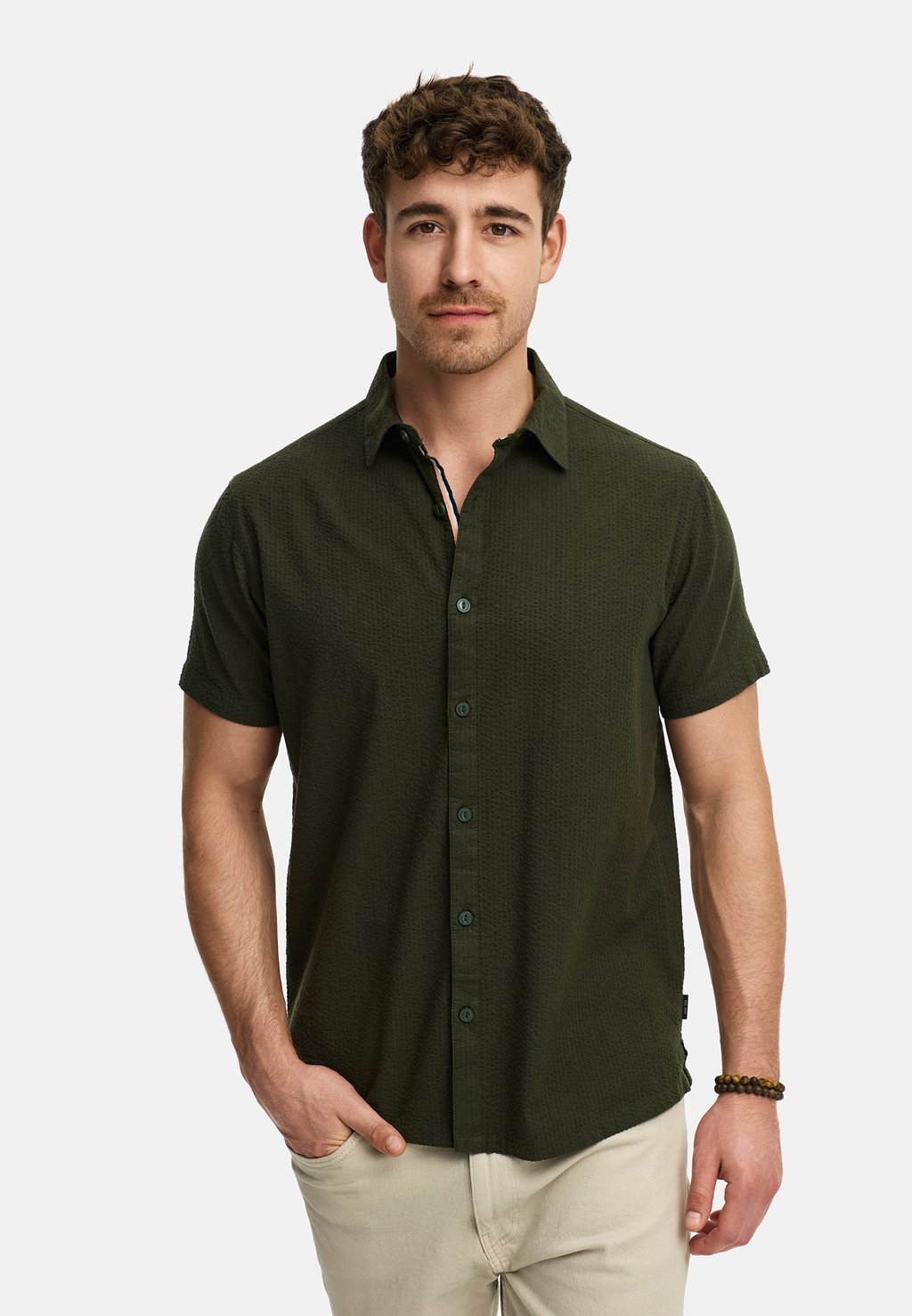 Рубашка KURZARM INDICODE JEANS, темно-зеленый
Рубашка KURZARM INDICODE JEANS, темно-зеленый