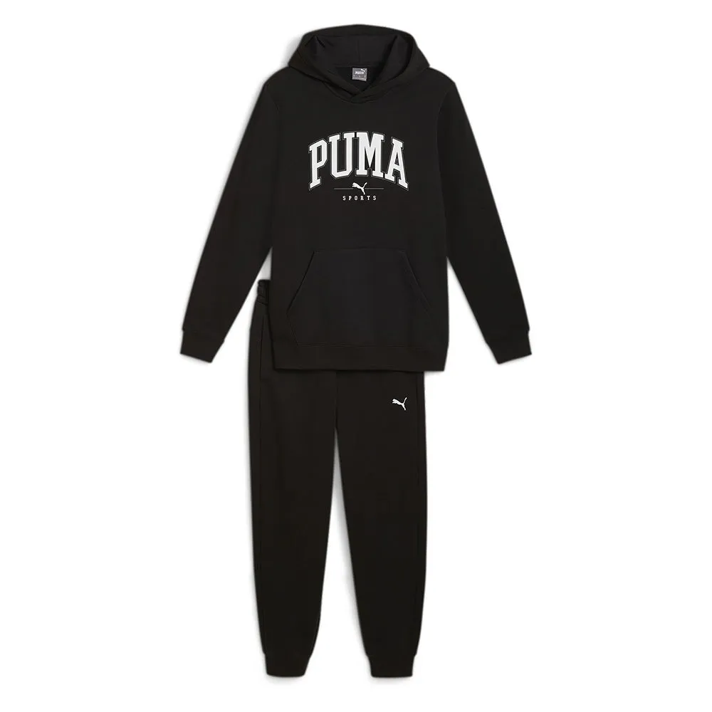 Спортивный костюм Puma Squad Hooded, черный 
Спортивный костюм Puma Squad Hooded, черный