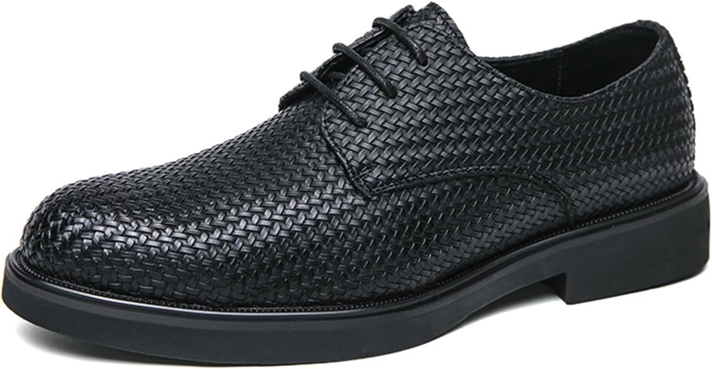 Мужские классические туфли ADMLZQQ с плетеным узором, оксфорды с современной носочной частью, дерби, черный
Мужские классические туфли ADMLZQQ с плетеным узором, оксфорды с современной носочной частью, дерби, черный