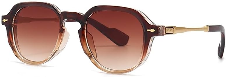 солнцезащитные очки в маленькой оправе в стиле ретро для женщин, зеленые и коричневые, круглые, для мужчин, с защитой от УФ-излучения UV400, унисекс, полуметаллические WNCKSQ, Brown
солнцезащитные очки в маленькой оправе в стиле ретро для женщин, зеленые и коричневые, круглые, для мужчин, с защитой от УФ-излучения UV400, унисекс, полуметаллические WNCKSQ, Brown