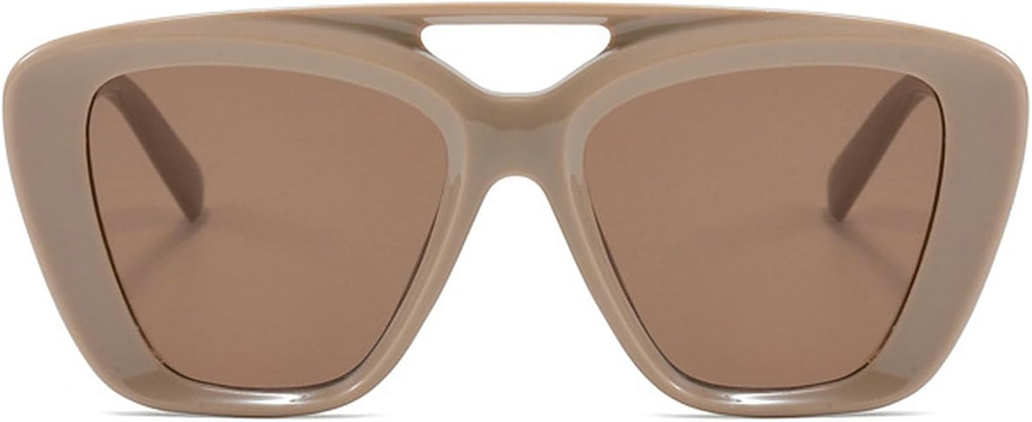 Ретро-солнцезащитные очки «кошачий глаз» с двойной перемычкой, модные градиентные оттенки для женщин и мужчин с защитой от УФ-излучения UV400, матовые солнцезащитные очки конфетных цветов mincl, C4
Ретро-солнцезащитные очки «кошачий глаз» с двойной перемычкой, модные градиентные оттенки для женщин и мужчин с защитой от УФ-излучения UV400, матовые солнцезащитные очки конфетных цветов mincl, C4