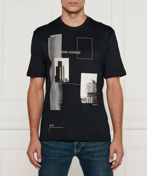 Футболка Regular fit Armani Exchange, черный
Футболка Regular fit Armani Exchange, черный