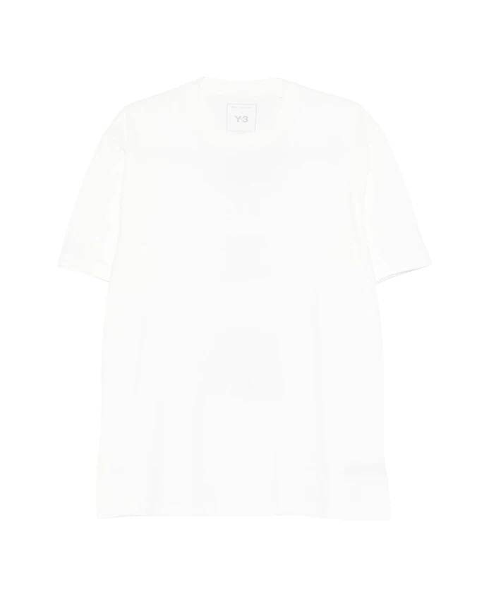 Белая футболка с круглым вырезом и графическим логотипом Y-3, белый
Белая футболка с круглым вырезом и графическим логотипом Y-3, белый