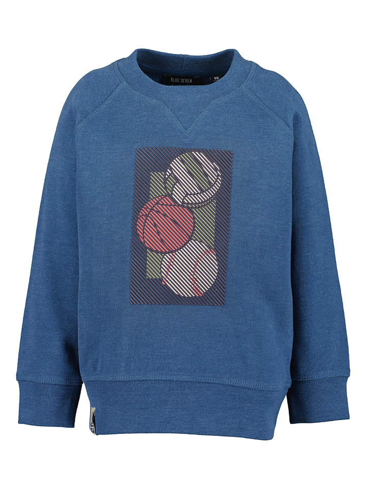 Толстовка синего цвета Blue Seven
Толстовка синего цвета Blue Seven