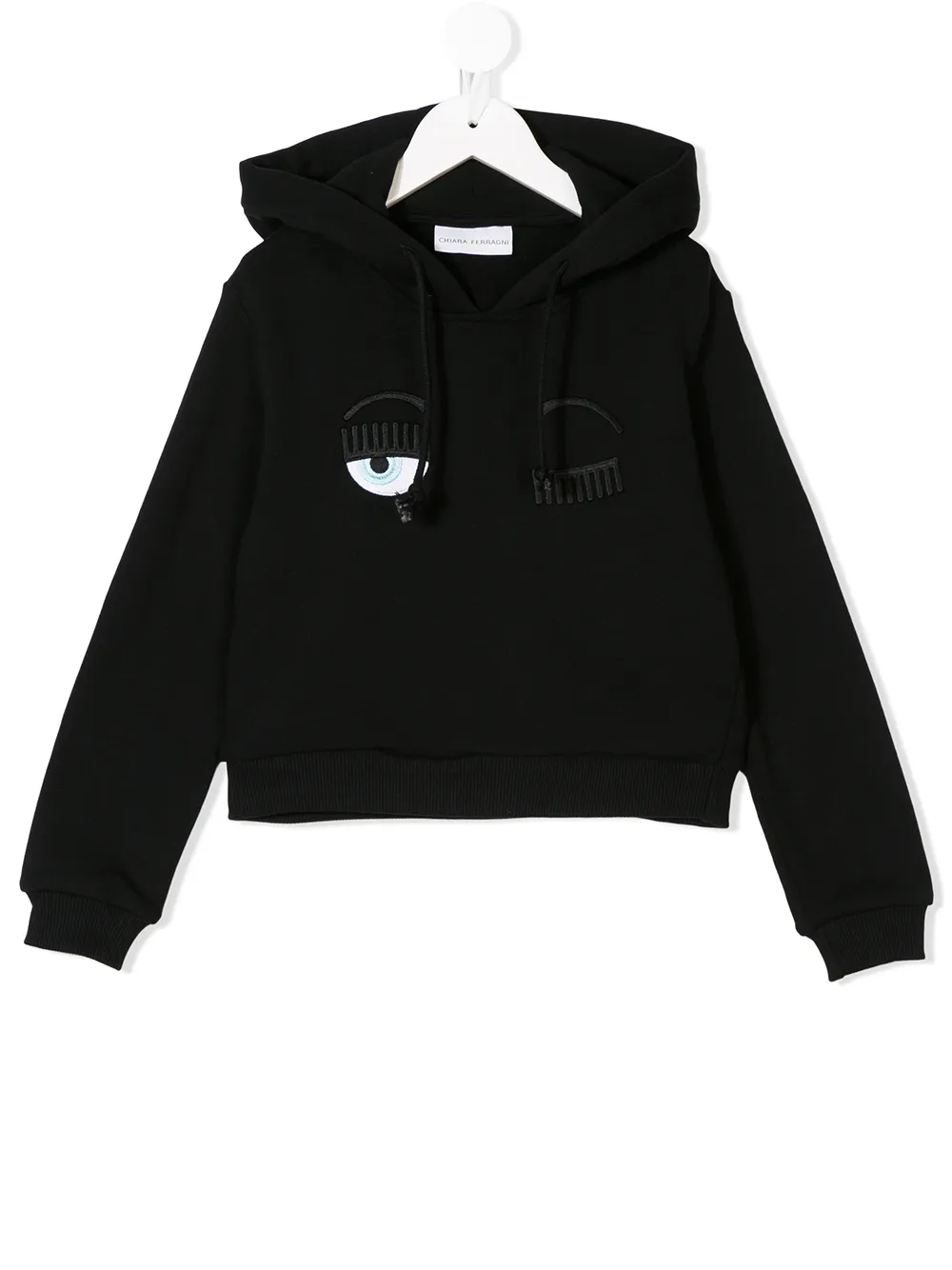 Укороченная толстовка 'Flirting' с капюшоном Chiara Ferragni Kids, черный
Укороченная толстовка 'Flirting' с капюшоном Chiara Ferragni Kids, черный
