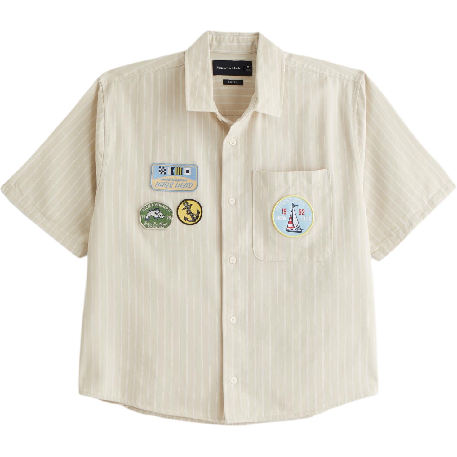 Abercrombie&Fitch Рубашка мужская бежевая желтая
Abercrombie&Fitch Рубашка мужская бежевая желтая