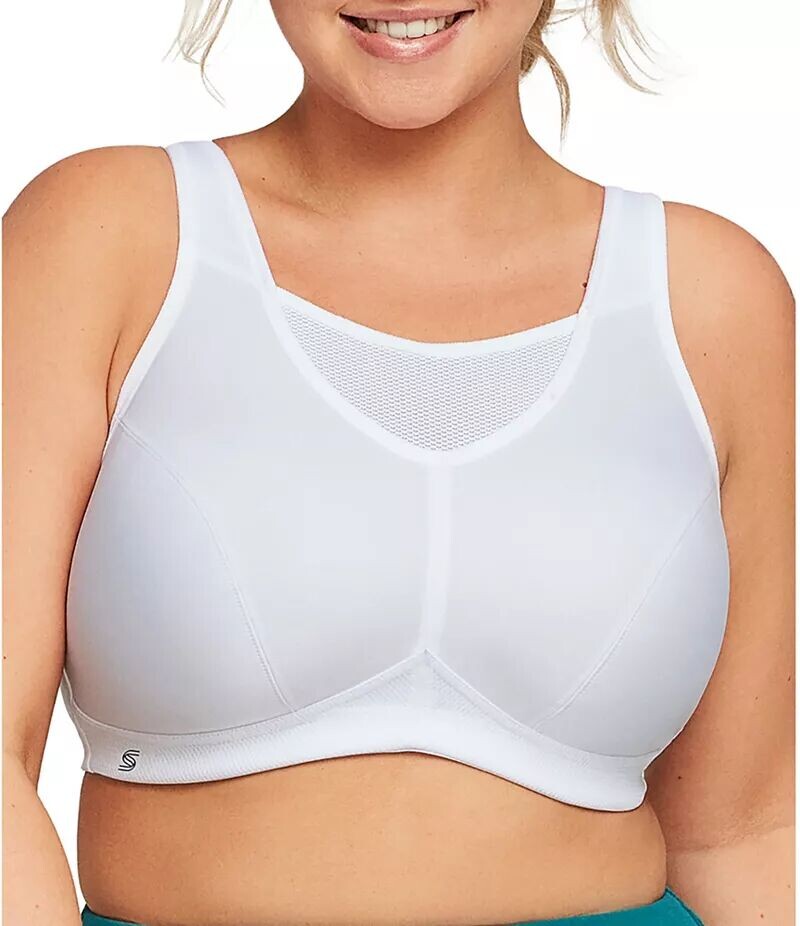 Женский спортивный бюстгальтер Glamorise без прыжков на бретельках средней поддержки, белый
Женский спортивный бюстгальтер Glamorise без прыжков на бретельках средней поддержки, белый