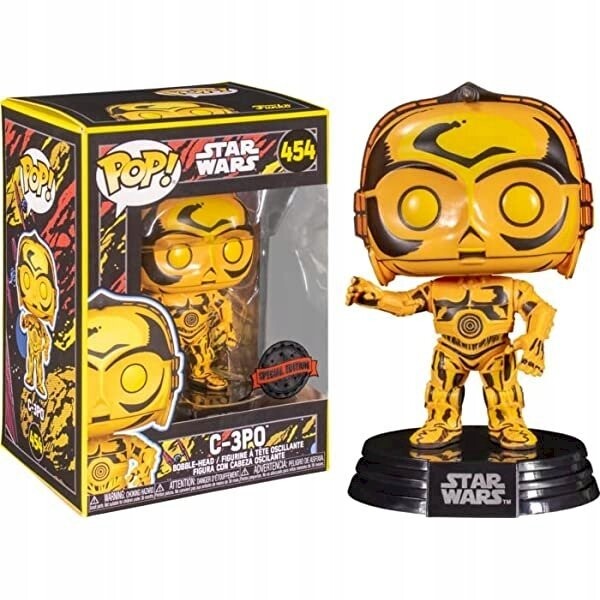 Funko POP! Арт-серия, коллекционная фигурка, C-3PO, 454
Funko POP! Арт-серия, коллекционная фигурка, C-3PO, 454